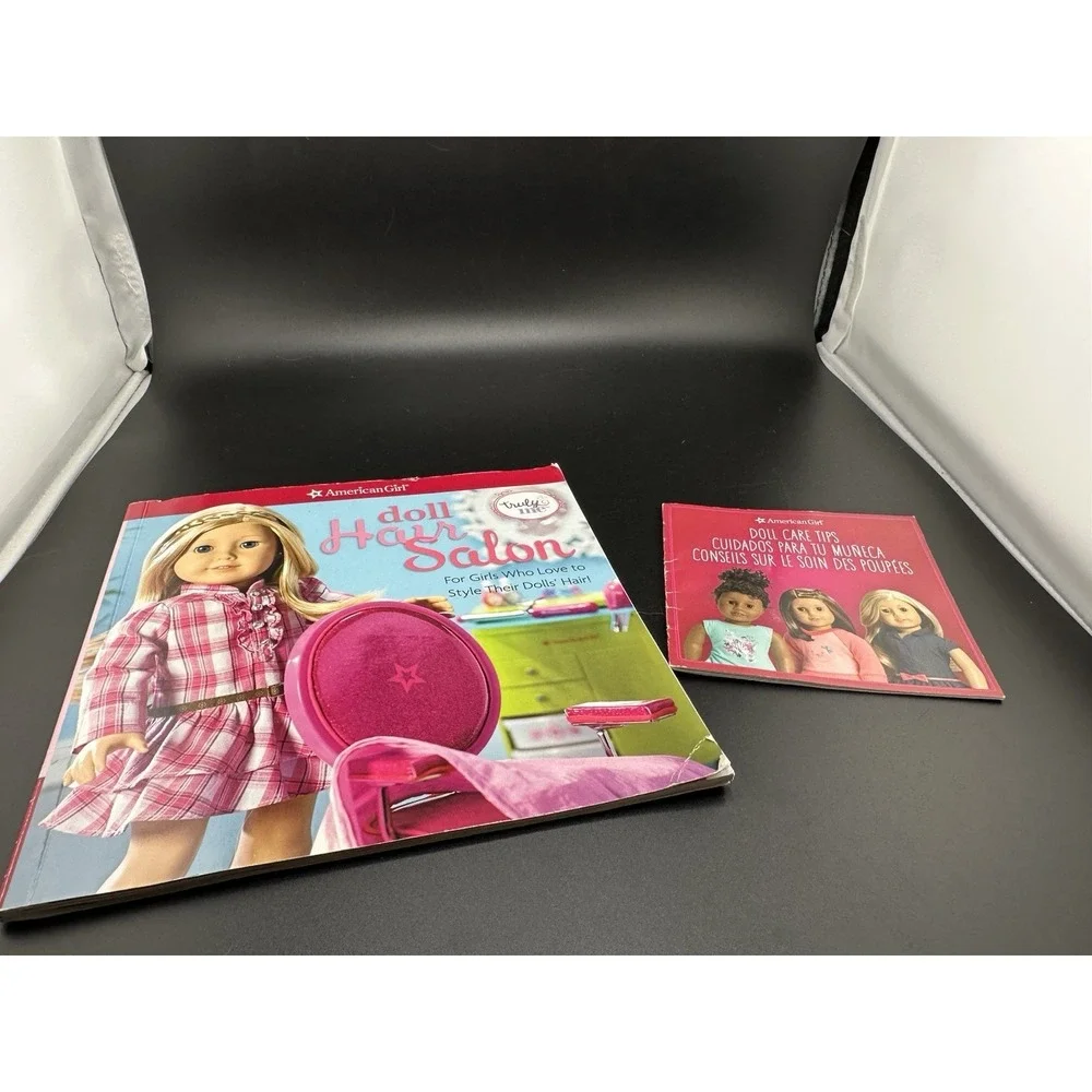 American Girl Truly Me Hair Salon Book And Doll Care Booklet